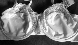 Olga Flirty Back-Smoothing Sheer Lace Bra